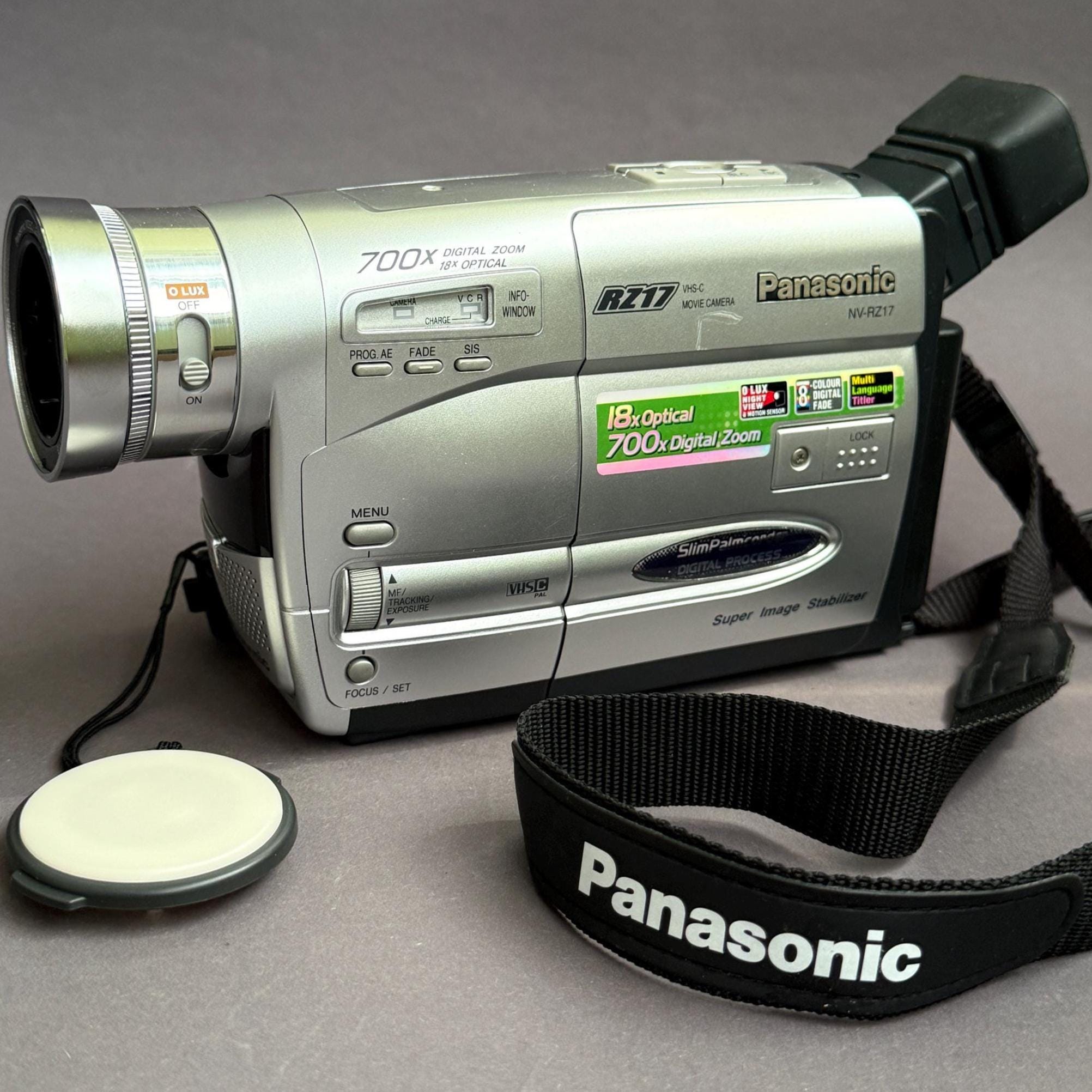 Panasonic NV-RZ17EN: Vhsc PAL Video Camera Analogue VHS-C - Etsy