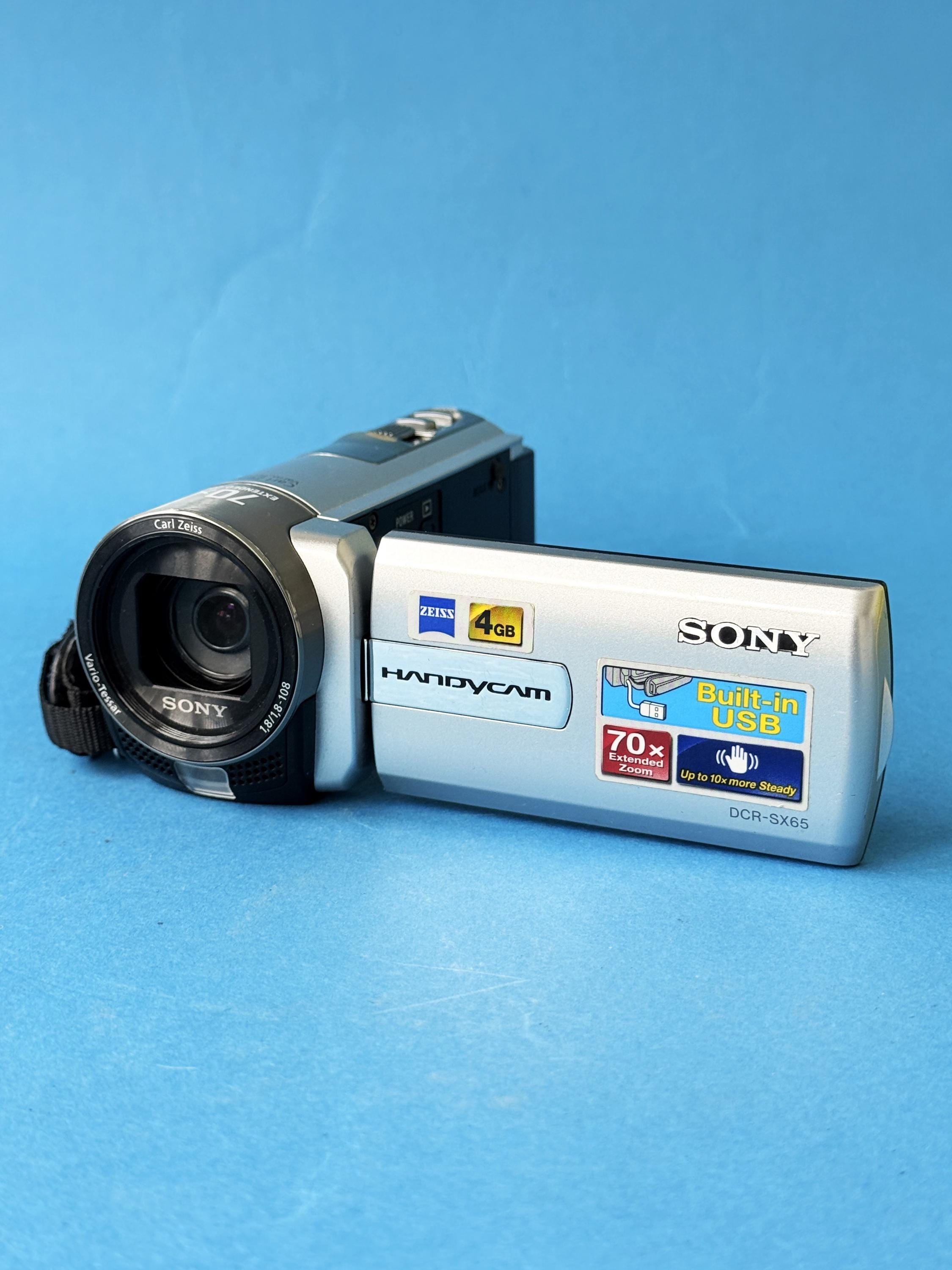 Sony DCR-SX65E Handycam Camcorder Digital Video Camera SD Card PAL