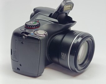 Canon PowerShot SX40 HS: ブラック 12.1 MP デジタルカメラ (新カメラ