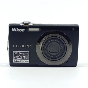 Appareil photo numérique Nikon Coolpix S3000 12 Mpx Noir, Carte SD 32 Go - Testé