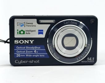 NEW Camera! Sony Cyber-Shot DSC-W350 14.1 MP Black - Perfect Condition, Never Used