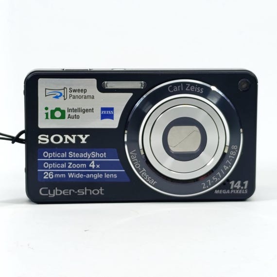 NEW Camera! Sony Cyber-shot DSC-W350 14.1 MP Black - Perfect