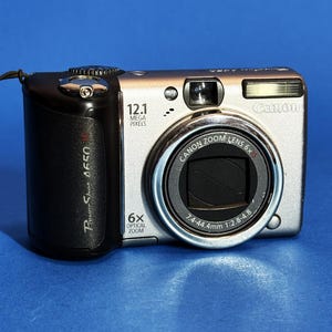 Canon Powershot A650 IS 12.1MP Digital Camera - Spare Parts or