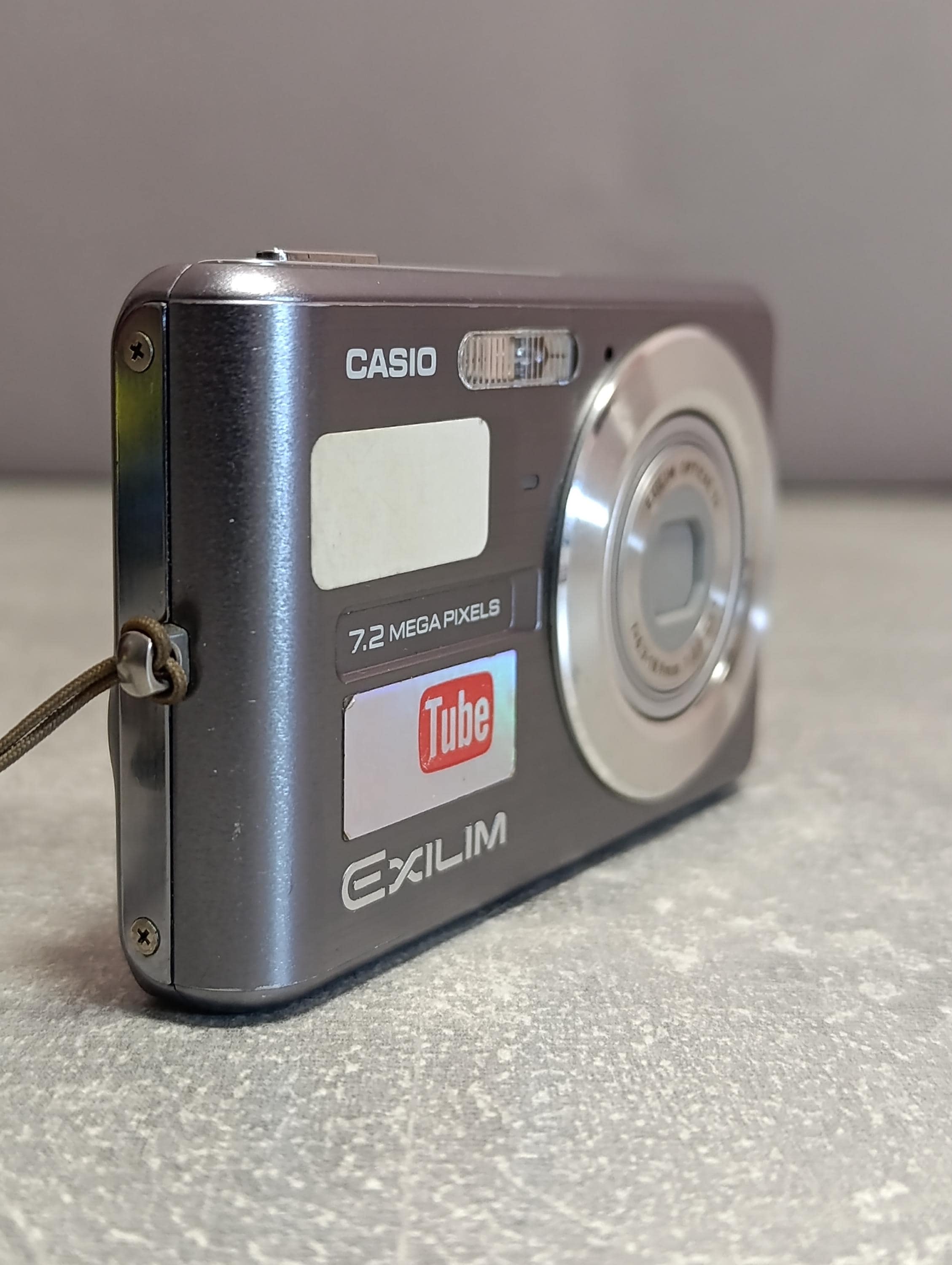 Casio Exilim EX-Z12: 7.2 MP Silver Compact Digital Camera - Etsy