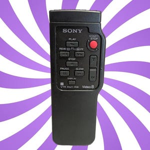 ソニー　RMT-708 Sony RMT-708 Remote Control Original Tested and Working