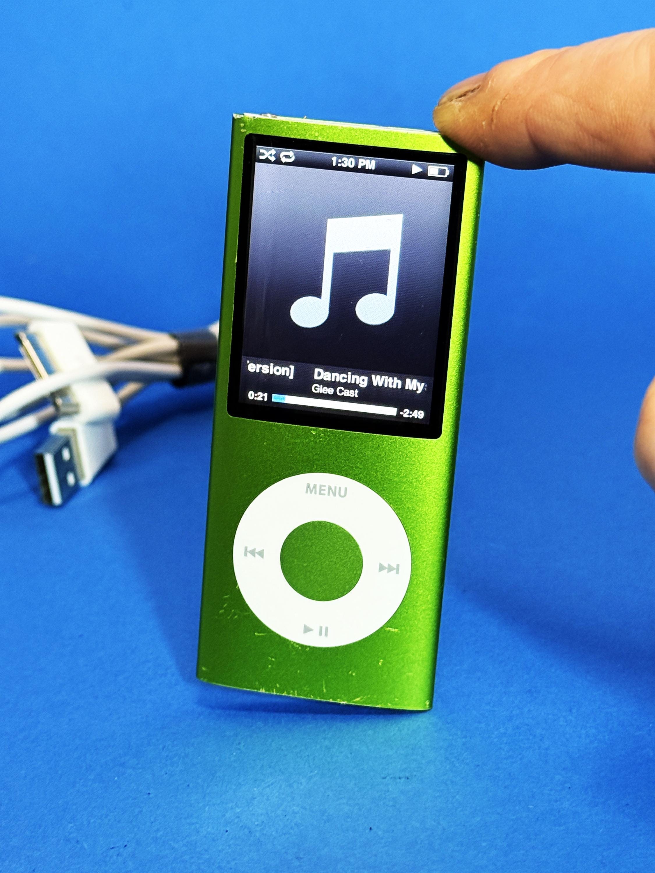 Apple Ipod Nano 4th Generation Green 8GB Vintage Player - Etsy