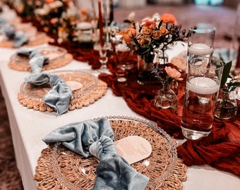 Carte per menu di nozze ad arco