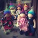 Cute little gnome/elf hats for dolls