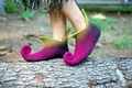 Fairy shoes, magical pink elf boots, woodland pixie shoes, medieval costume shoes, Custom colors and sizes, DDP included product logo