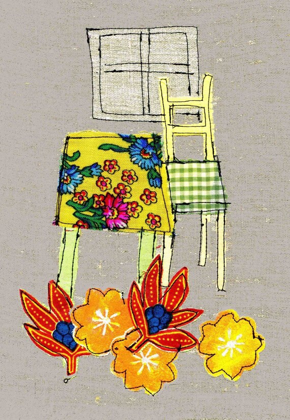 Items similar to My Lovely Patio Art Print on Etsy