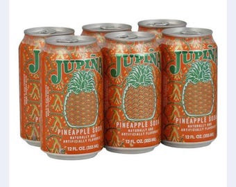 Jupina pineapple soda pack 6