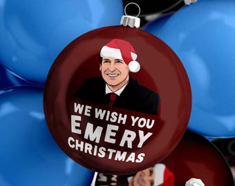 Unai Emery Aston Villa Christmas Bauble  – Great Secret Santa Gift - Gift for Him
