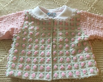 Baby Jacket from Vintage Chenille bedspreads