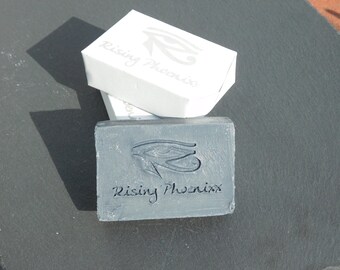 Jabón facial de carbón activado / Desintoxicante / Refrescante para la piel / Antiacné / Jabón facial de proceso en frío