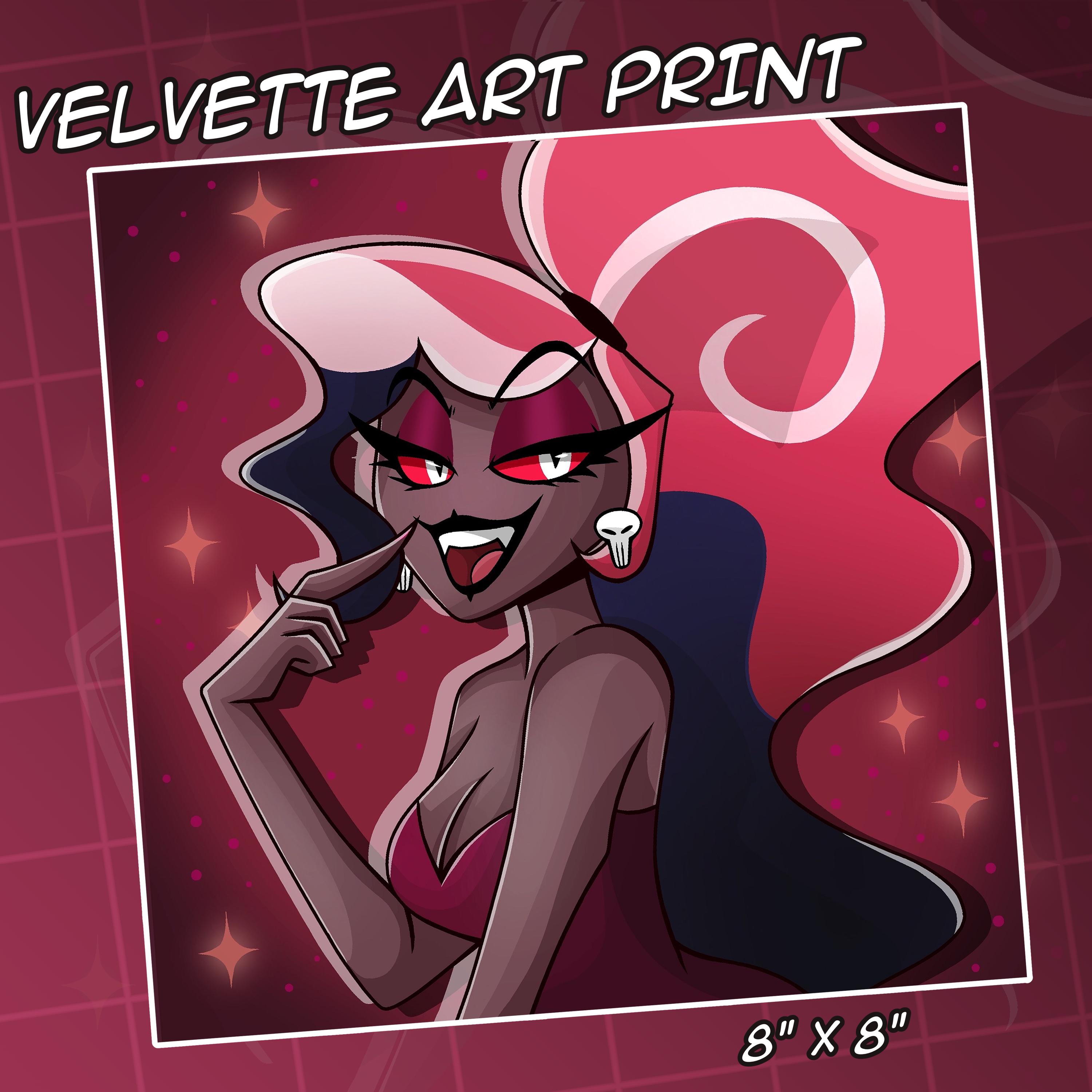Hazbinhotel VELVETTE 8×10in サイン入りプリント Hazbin Hotel Trading Card VELVETTE 47/50 Second 2nd Edition | eBay