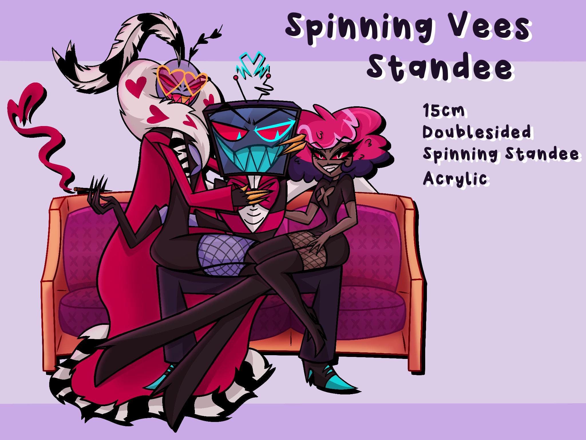 Hazbin Hotel VEES アクリルスタンド Pride 2025 The Vees Acrylic Standee | Hazbin Hotel