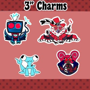 CHARM PREORDERS - Hazbin Hotel The Vee’s Silly
