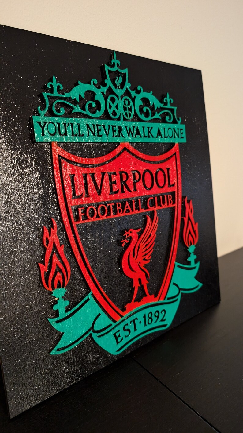 Liverpool Football Club Logo, Liverpool Wall Decor, Football Gift