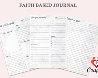 Diario de estudio bíblico para parejas: Notas de oración y reflexión (Descargar PDF)