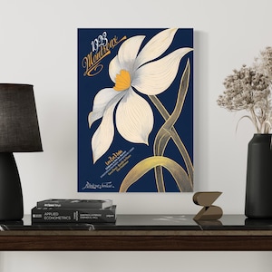 Schweizer Blumen Poster, Vintage Style in 3 Grössen mit gratis Versand