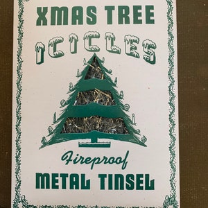 Silver Crinkle Tinsel Filler Tinsel Shred - Gift Wrap Packaging Tinsel - Christmas Tree Vintage Style Tinsel Decoration