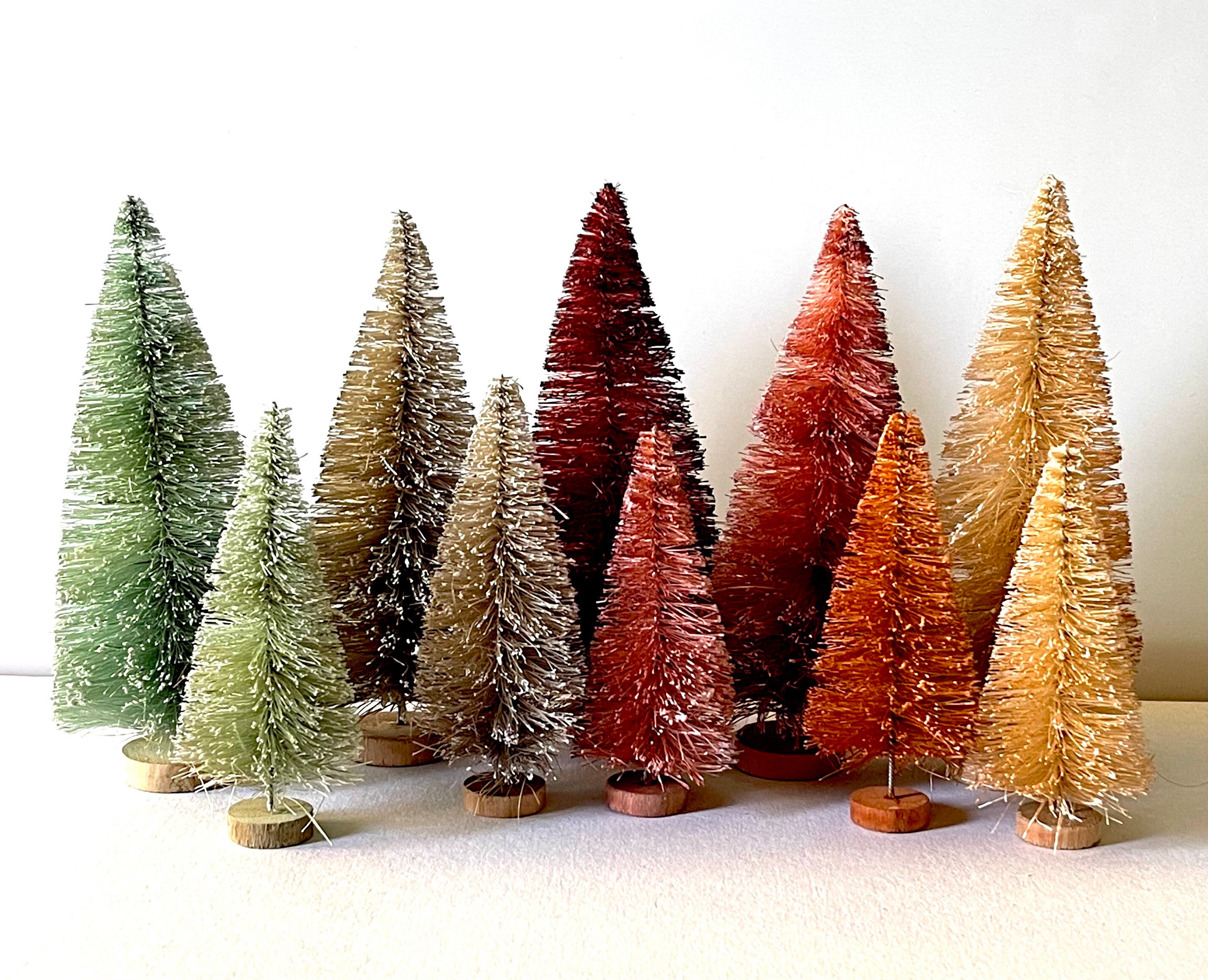 Bottlebrush Tree Decorating Ideas - Christmas Bottlebrush Trees