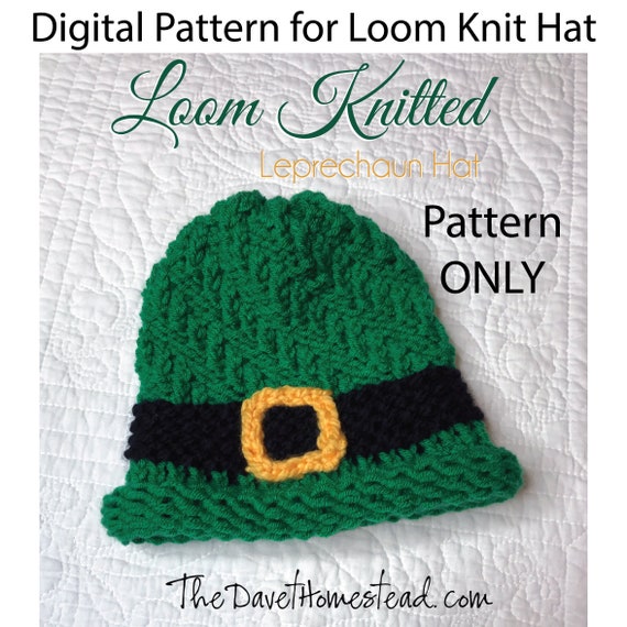 knit leprechaun hat