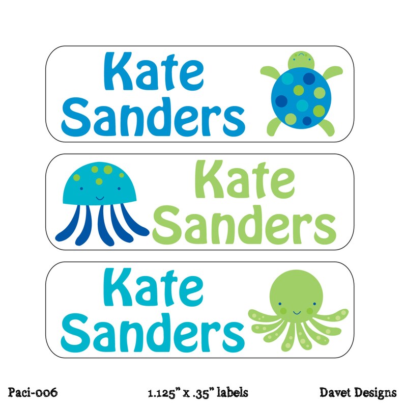 Dishwasher Safe jars Paci-016 or baby food bottles 100 Jungle Waterproof Kid/'s Pacifier Also great for sippy cups Labels