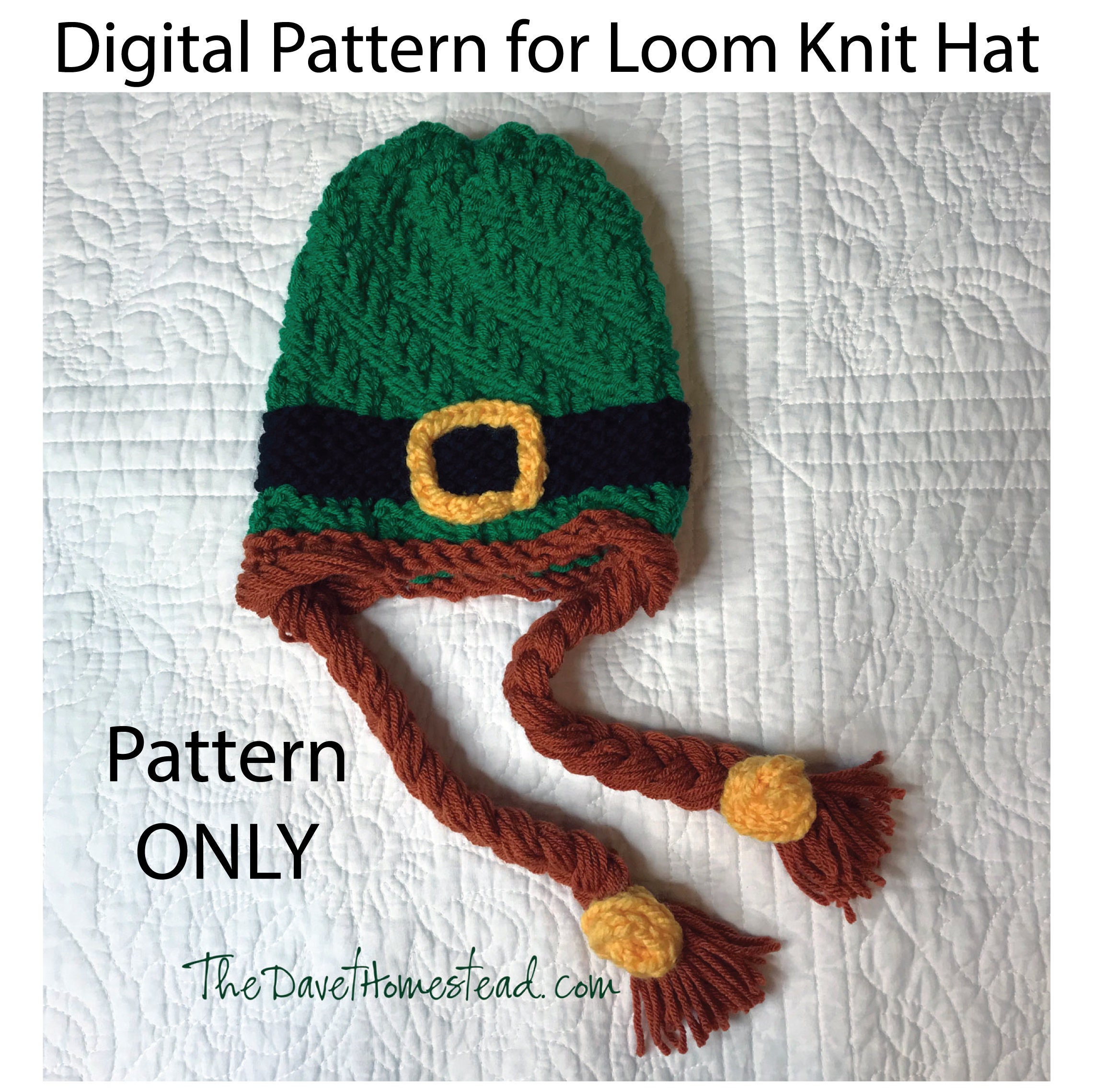 knit leprechaun hat