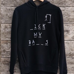 Rick Sanchez hoodie / Rick and Morty hoodie / Rick and Morty jumper organic cotton hoodie embroidery / Your opinion means very little to me