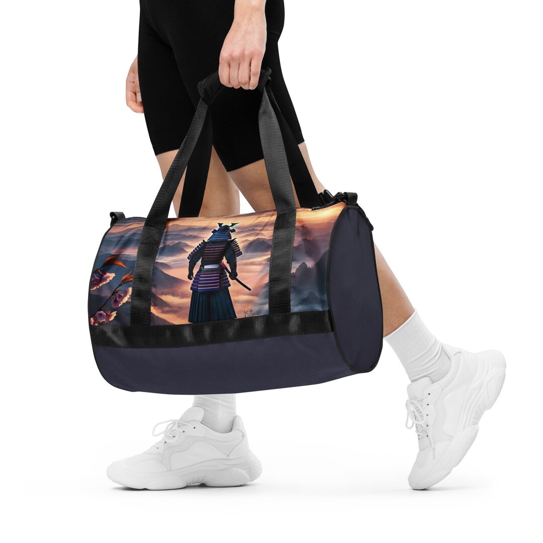 Borsa Sportiva Kyokushin Karate 50 Litri - Duffle Bag Impermeabile, Con Logo Kanku, Zaino O A Mano, Nero