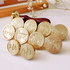 Personalisierter Wachs-Siegel-Stempel, Hochzeit-Wachs-Siegelstempel-Set, Personalisiertes Logo, Wachsstempel für Hochzeitseinladungen