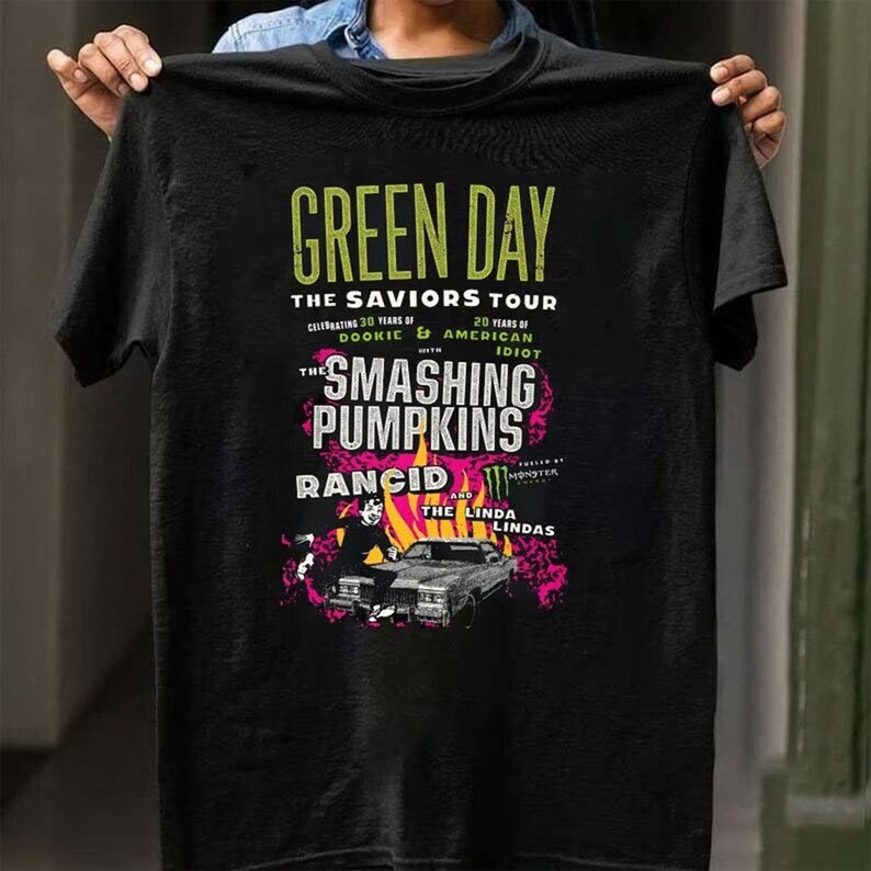 Green Day the Saviors 2024 Tour Tshirt, Green Day the Saviors