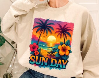 Sun Day Png,Beach Png, Hibiscus Flower Png, Sun Sand Png,Chasing Sunset Png,Girls Trip Png,Summer T-Shirt Design,Aesthetic Png,Summer Vibes