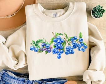 Blueberry Png, Berry Good Png, Blueberry Lover Png, Retro Blueberry Png,Trendy Blueberry Png,Foodie Clothing Png,Blueberries Watercolor png