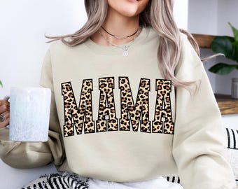 Leopard Mama Png, Leopard Mom Png, Best Mom Ever Png, Cute Mama Png,Vintage Mother Png, Mothers Day Png, Mother's Day Png, Trendy Mom Png