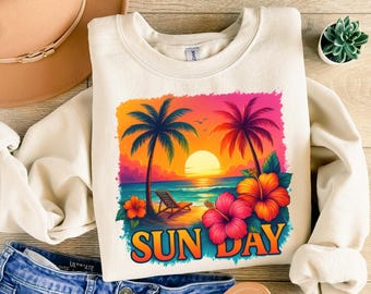 Funny Beach Png, Hibiscus Flower Png, Sun Sand Png,Chasing Sunset Png,Girls Trip Png,Summer T-Shirt Design,Aesthetic Png,Summer Vibes,Sunset