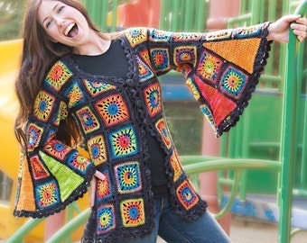 Granny Takes a Trip Crochet Pattern via Download