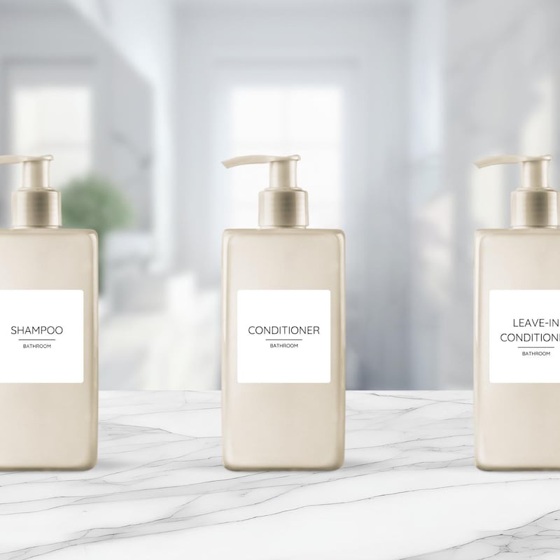 Bathroom Stickers for Bottle - Etsy UK