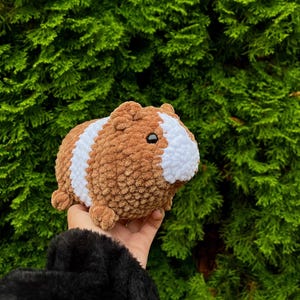 NEW Crochet Guinea Pig Plush Toy Handmade Plushie