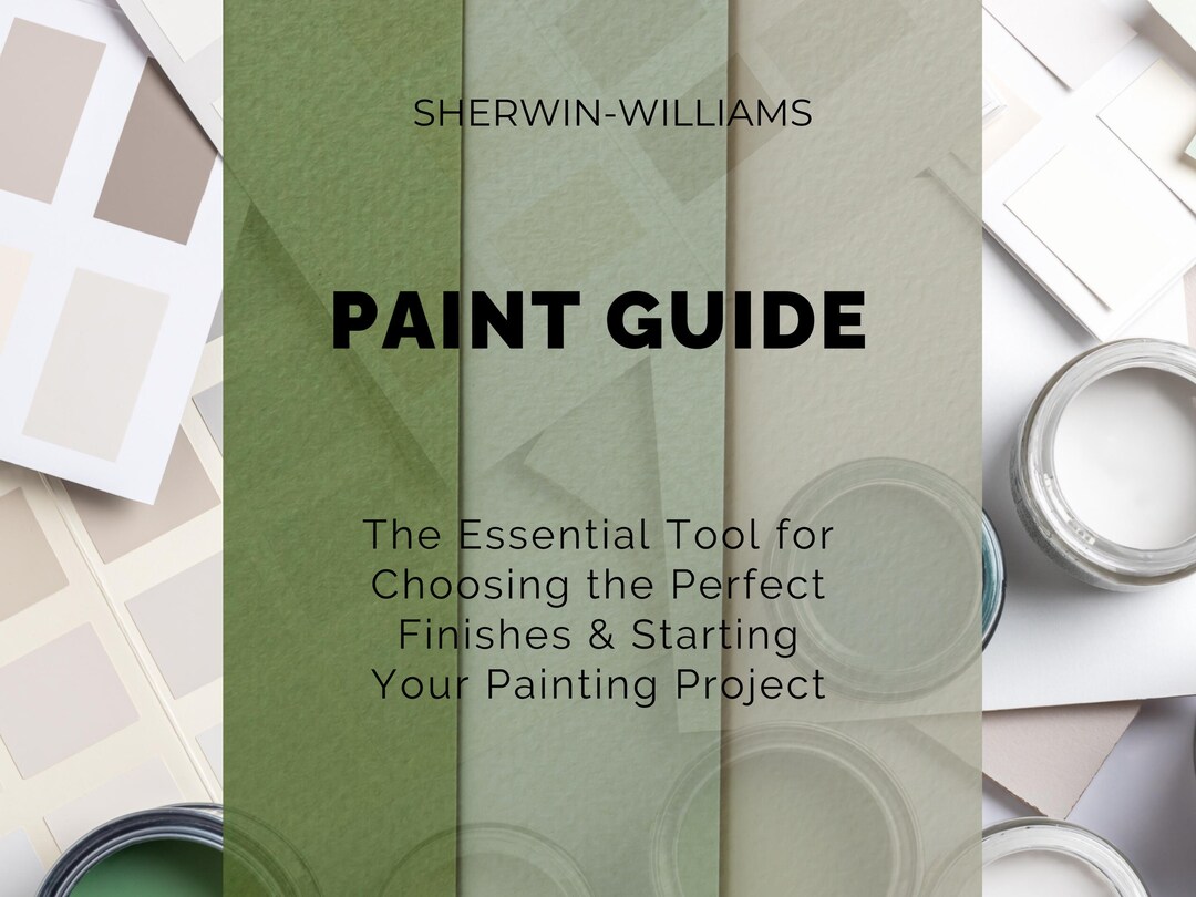 Sherwin Williams Paint Color & Sheen Guide: Farmhouse, Coastal, Japandi ...