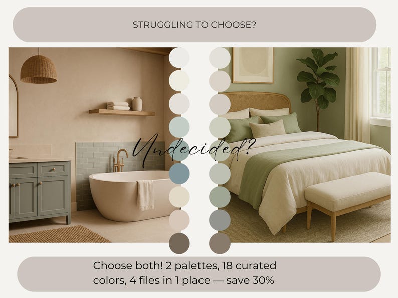 Conjunto de Paletas de Cores Sherwin Williams | 2 Coleções para a Casa ...