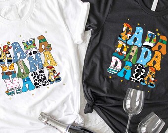 Toy Story Mama And Dada Shirt, Disney Toy Story Sweatshirt,  Mama And Dada Gift, Toy Story Family Shirt, Disney Family Shirt, Disney Gift