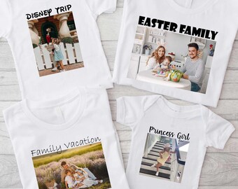 Custom Text And Photo Shirt, Custom Picture Sweatshirt, Your Photo Shirt, Custom Text T-shirt, Make Your Own Shirt, Personalized Shirt