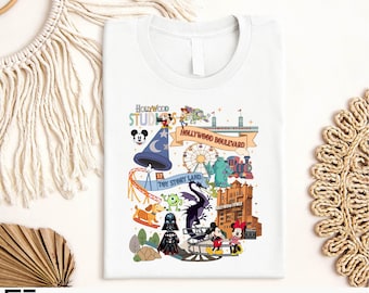Vintage Disney Hollywood Studios T-Shirt, Toy Story Land Disney Shirt, Retro Disney Family Vacation Tee, 2024 Hollywood Studios Trip Shirt