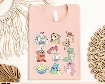 Disney Toy Story T-shirt, Pixar Toy Story Movie Characters Sweatshirt, Disneyland Friends Shirt, Disney World Group Sweater, Disney Gift