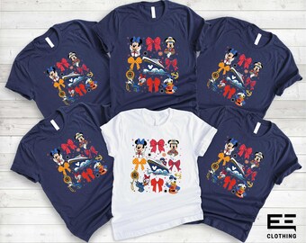 Disney Cruise Shirt, Mickey And Friends Cruise Sweatshirt, Disney Coquette Bow Shirt, Disney Family Vacation Shirt, Disney Cruise Line Shirt