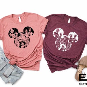 Disney Princess Shirt,Mickey Head All Disney Princess Shirt,Disney Sweatshirt,Disney Girl Shirt,Princess Lover Shirt,Walt Disney World Shirt