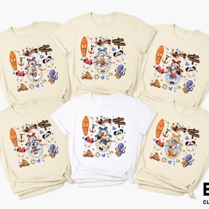 Mickey And Friends Locket Cruise T-shirt, Disney Family Vacation Shirt, Disney Cruise Line, Disney Travel Sweater, Coquette Bow Cruise Tee