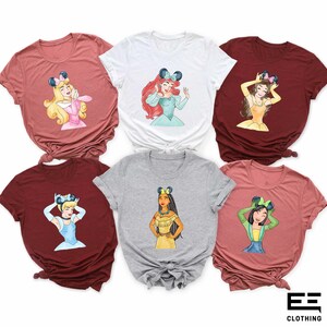 Disney Princess Mickey Ears Shirt, Disney Princesses Sweatshirt, Disney Girls Trip Shirt, Princess Girl Shirt, Disneyland Girl Trip Shirt